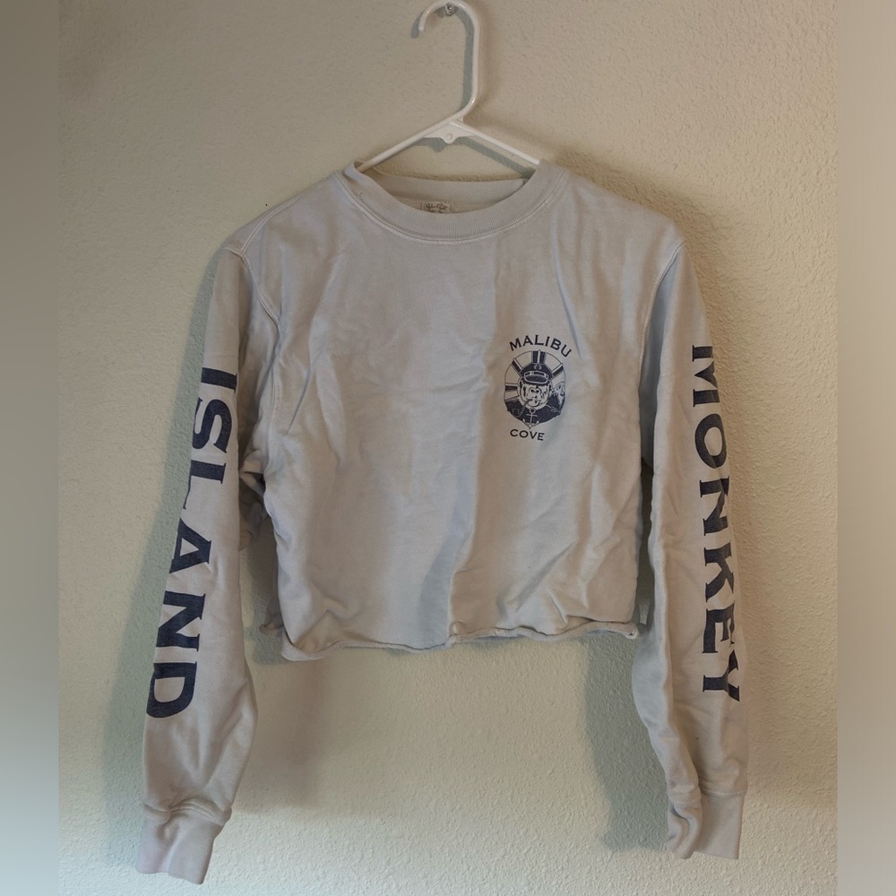 crop hoodie. size - medium
